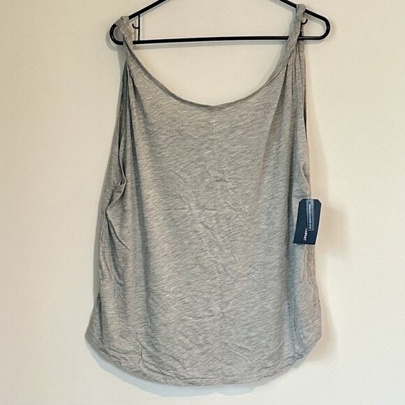 NWT Melrose and Market Gray Twist Strap Tank Top - 2X - Picture 1 of 5